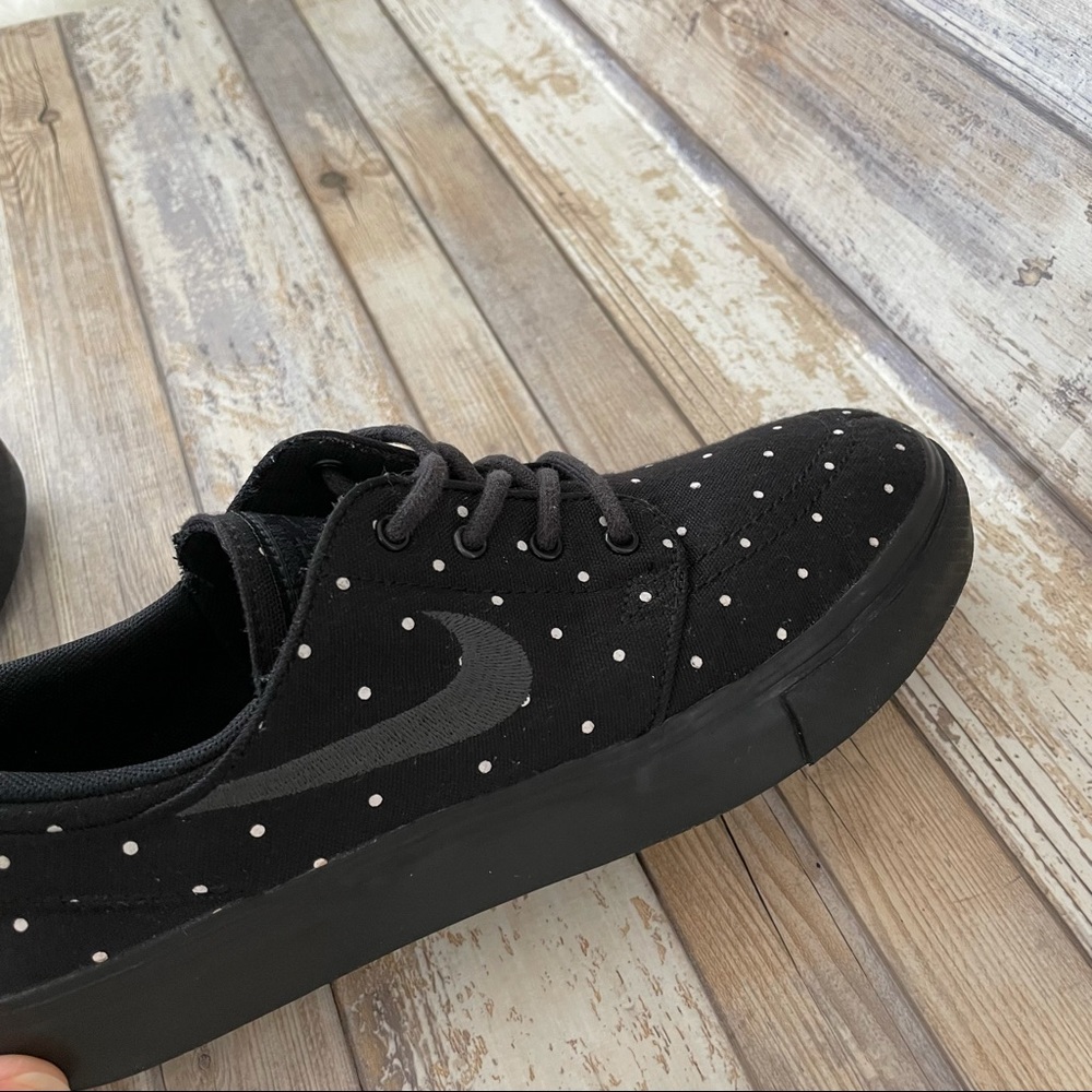 Nike Zoom Stefan Janoski Youth 6 Black Polka Dot - Picture 5 of 12
